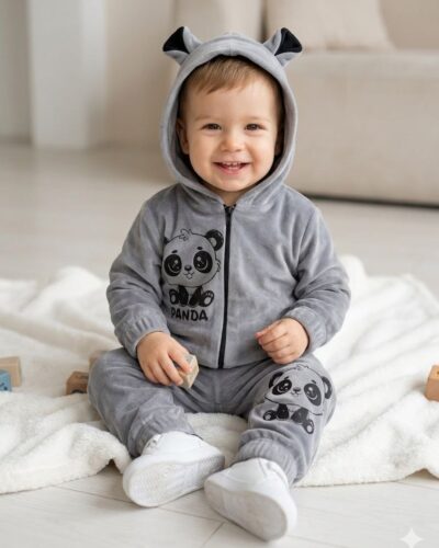 Костюм велюровий дитячий "Панда"